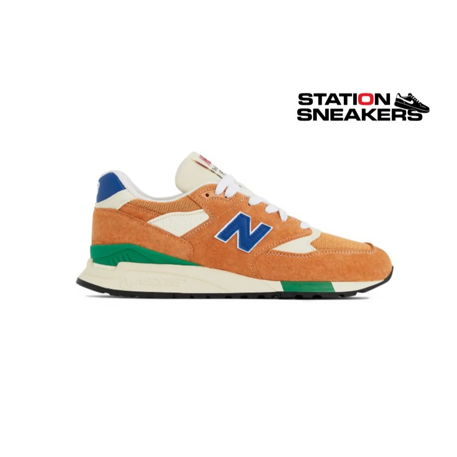 Sepatu New Balance 998 MiUSA Teddy Santis Orange Royal
