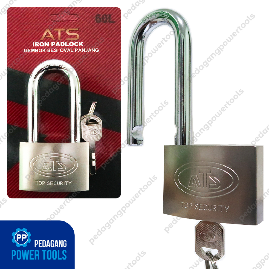 GEMBOK ATS 60 MM LEHER PANJANG - KUNCI GEMBOK ATS 60 LONG