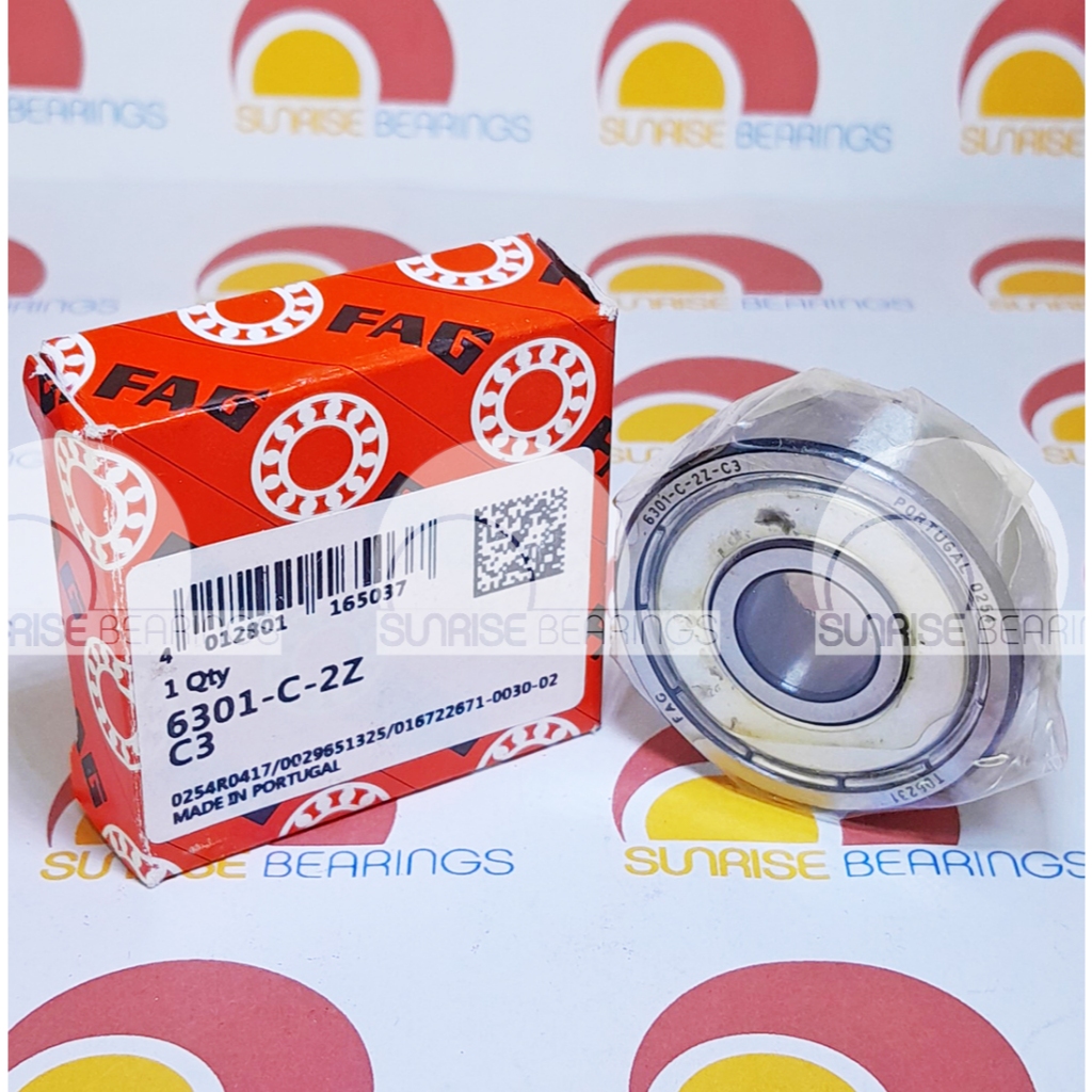 6301 C 2Z C3 Deep Groove Ball Bearing