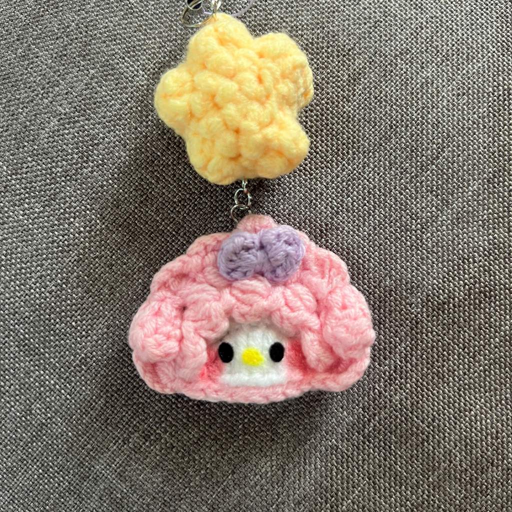 My Sweet Piano Crochet gantungan kunci/strap phone