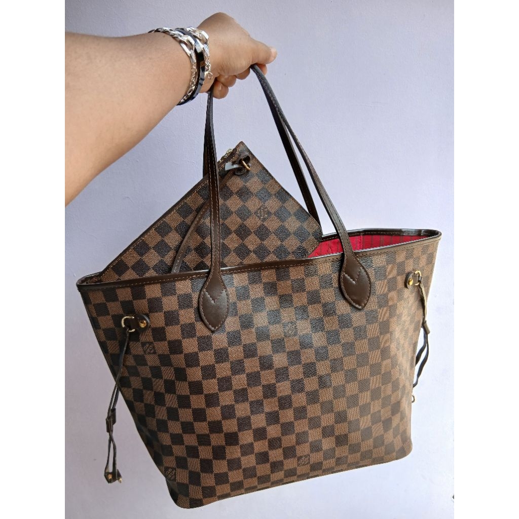 Neverfull Damier 2014 Preloved