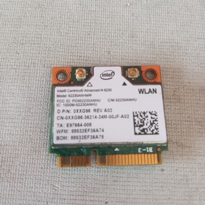 Wifi Bluetooth Card Laptop Dell XPS 13 L321X L322X WLAN Wireless BT BD BDM Second Bekas 156