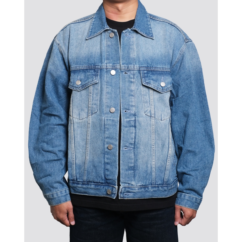 Mischief Mayhem - MM Type III Oversized Jacket Light Blue