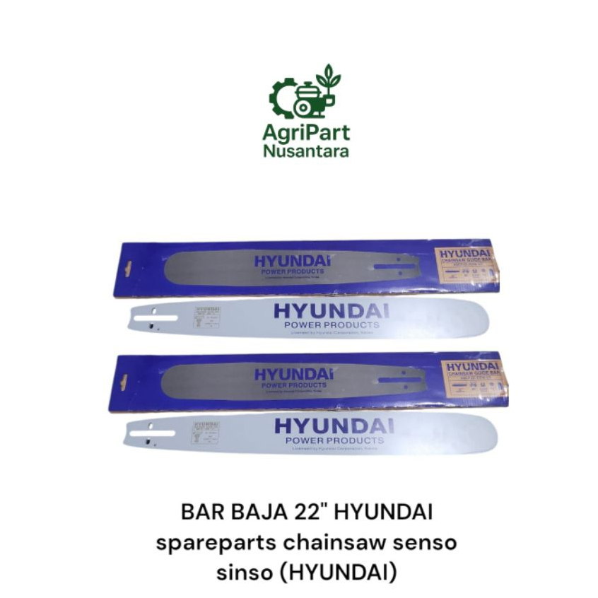 Bar Baja Chainsaw 22” HYUNDAI - Sparepart Senso Original