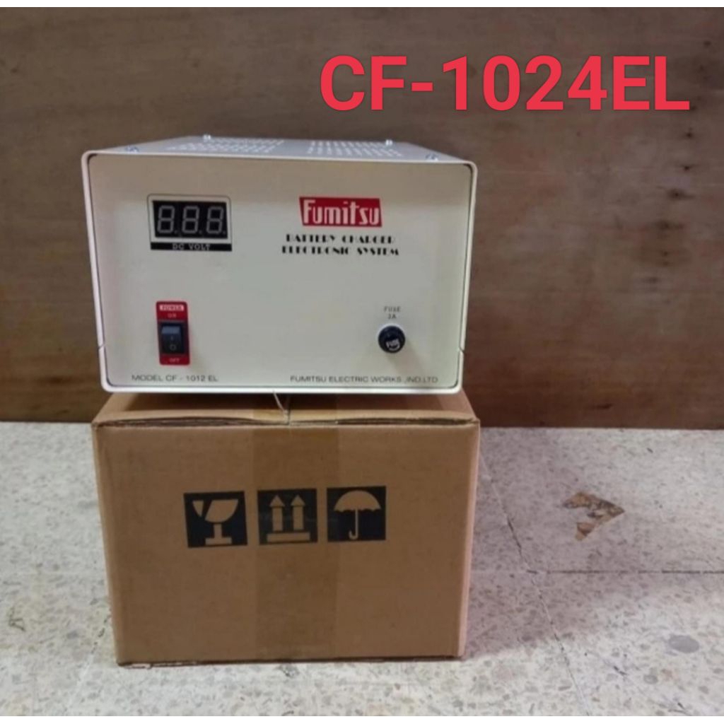 FUMITSU CF 1024 EL 24 VOLT FULL AUTOMATIC BATTERY CHARGER