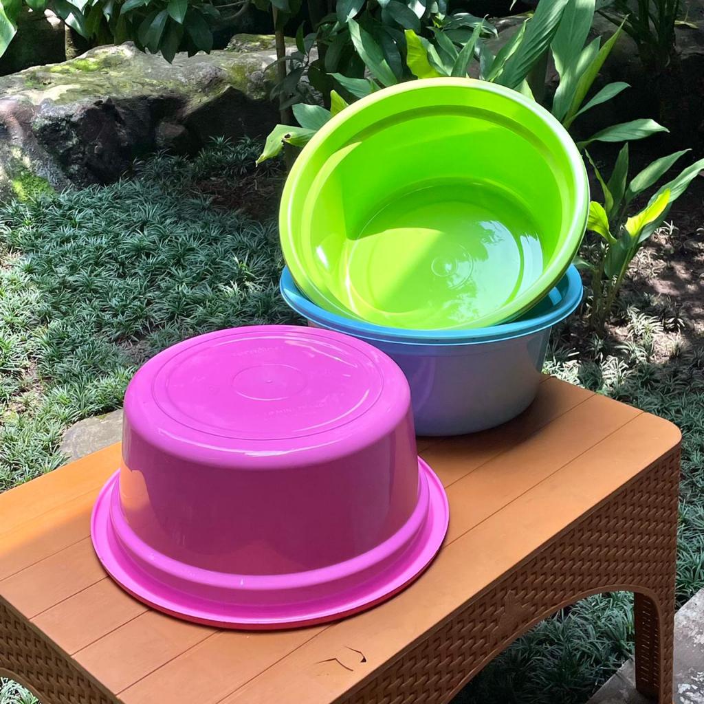 Bak Air Bulat Warna 20 Tera Plast / Baskom Bulat Plastik Kamar Mandi Cuci Baju