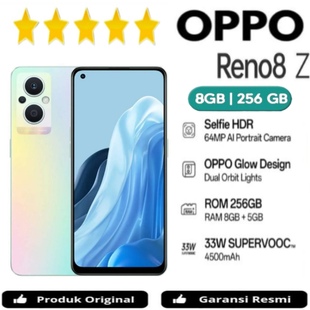 HP OPPO RENO 8Z 5G 8GB/256GB ORIGINAL