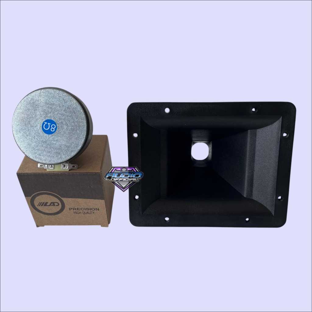 Paket Corong Horn Twiter 15x19 Plastik + Driver Tweeter LAD LD 2543 Original