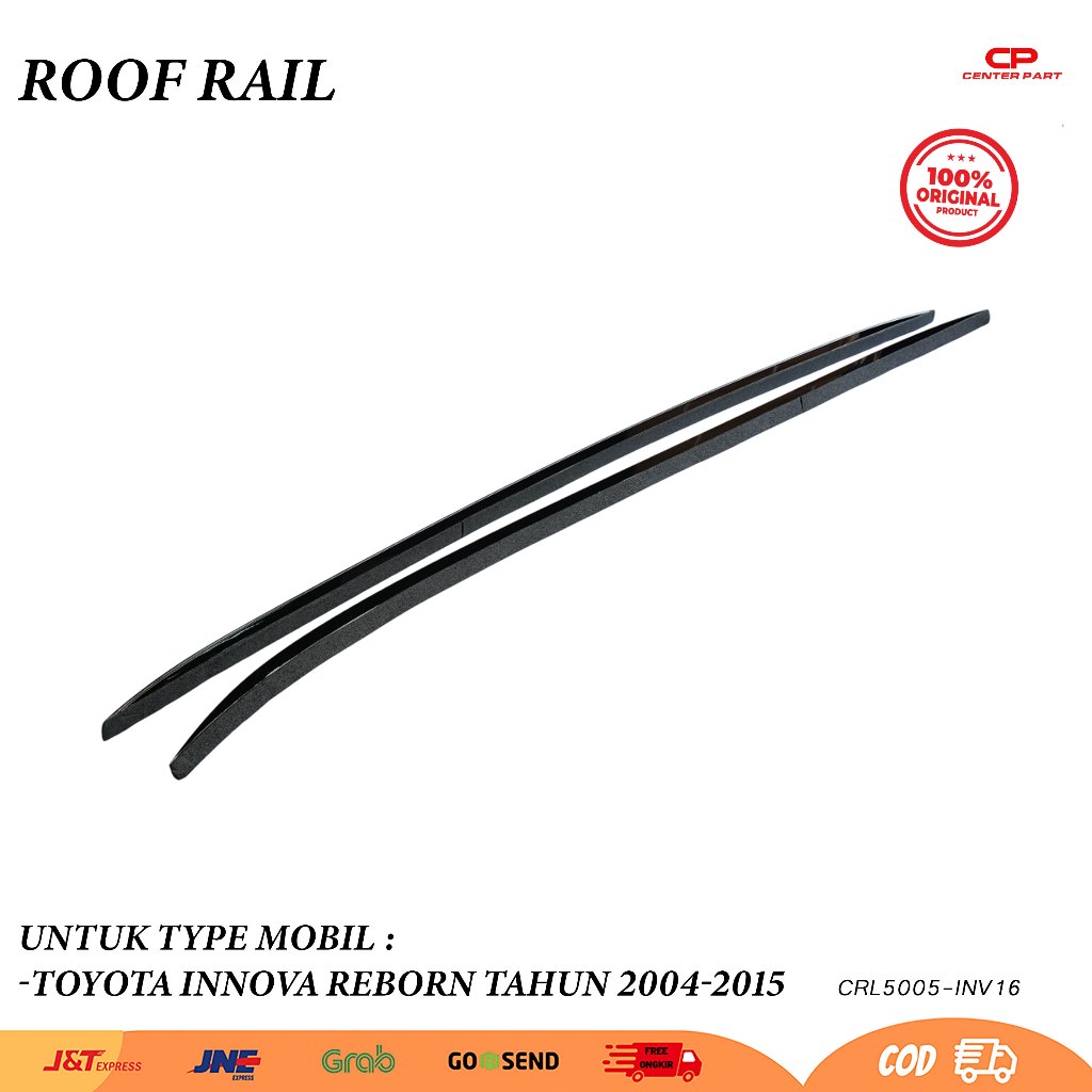 Roof Rail Molding Atap Desain Ori Toyota Innova lama