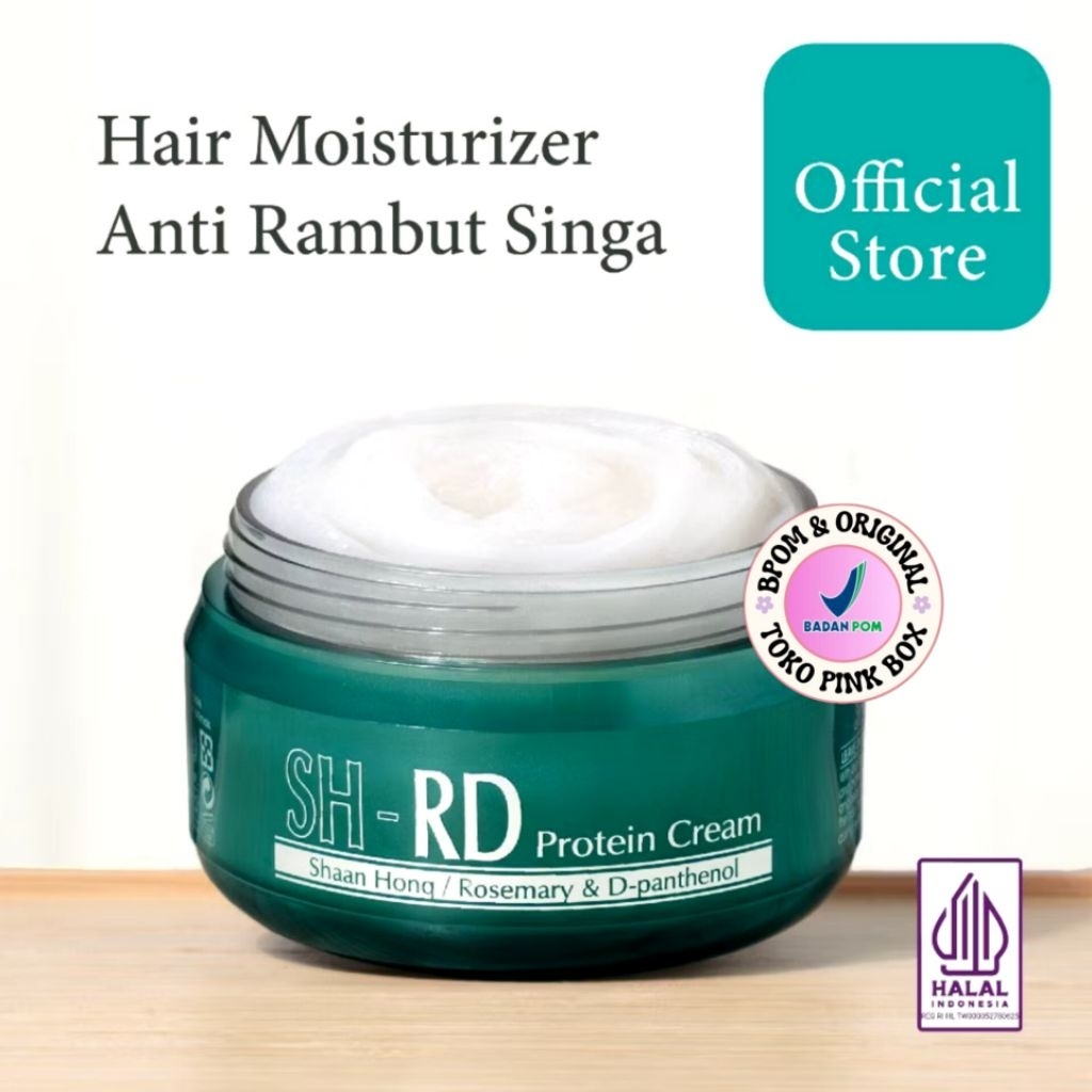 [PINKBOX] SHRD PROTEIN CREAM - Perawatan Rambut Kering & Rontok
