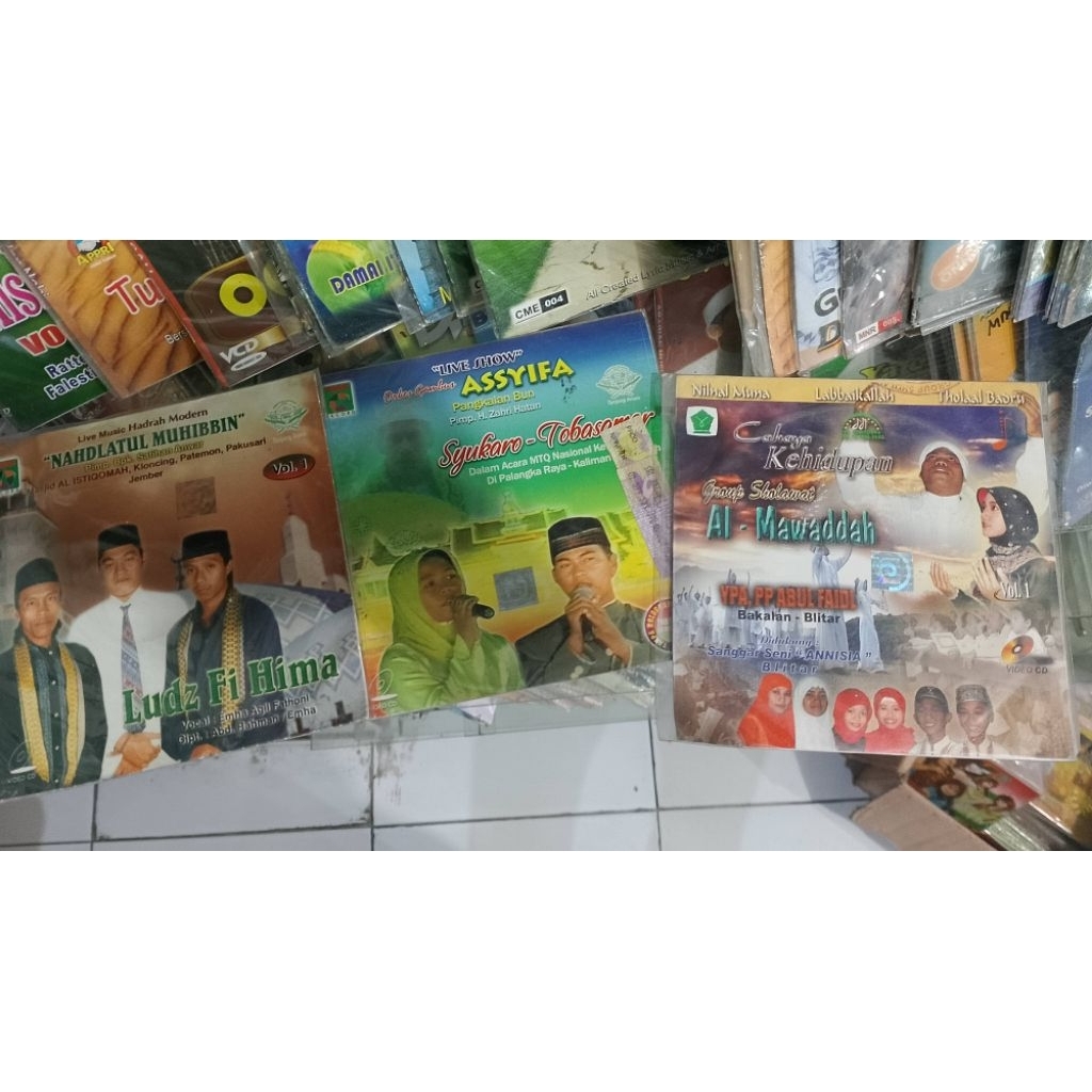 VCD original Sholawat produksi SBS Record & Jayabaya Record