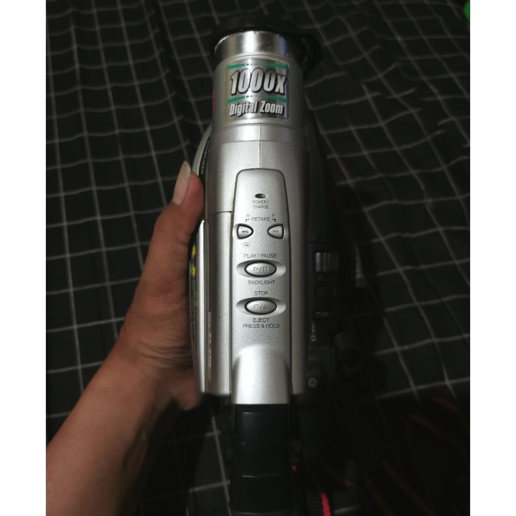 handycam jvc compact vhs camcoder gr-sxm301ag