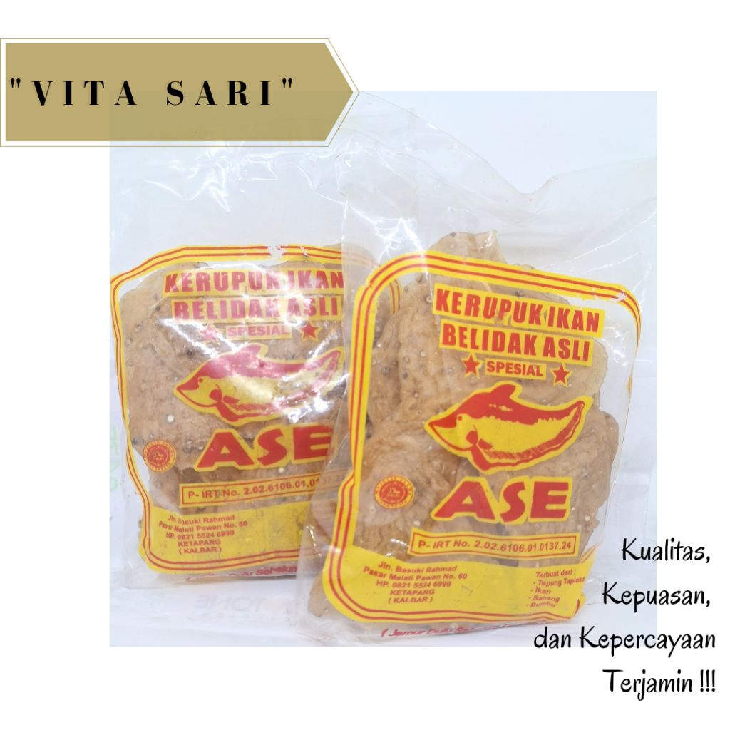 [ASE]KERUPUK IKAN BELIDAK/KERUPUK IKAN BELIDAK ASLI /KERUPUK IKAN BELIDAK ASE SPECIAL