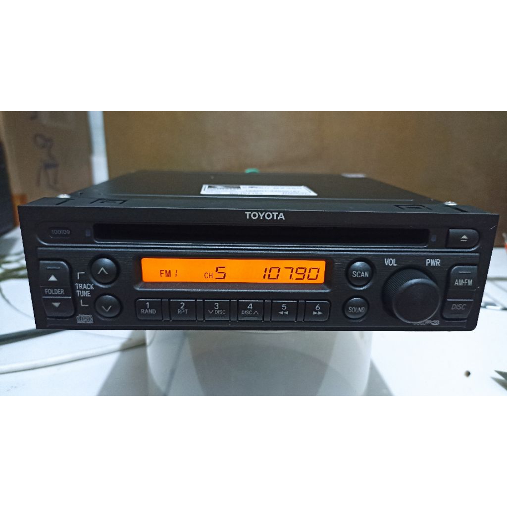 Tape singledin ori toyota avanza