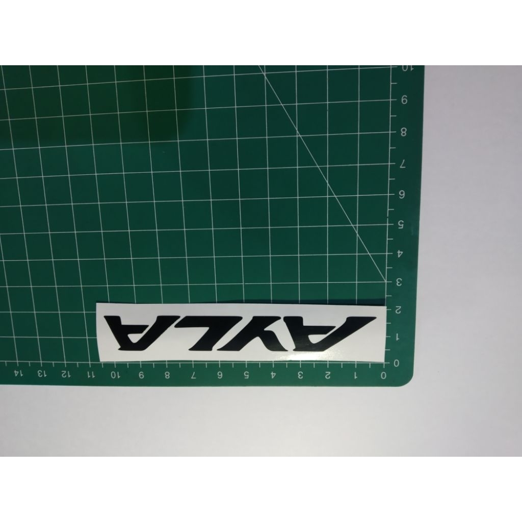 stiker cutting ayla