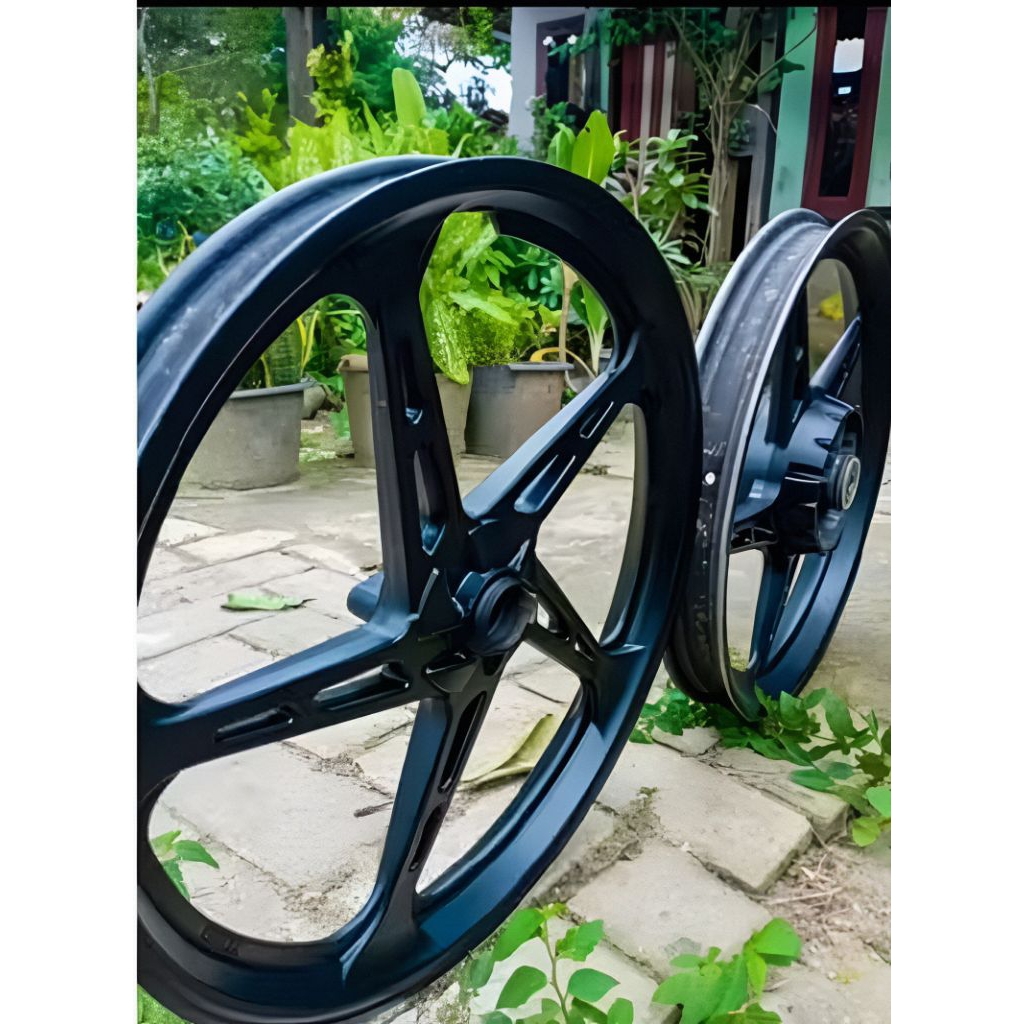 velg racing 1set depan belakang Jupiter Z burung/Jupiter Z1 ZX robot/Jupiter MX old) Vega R, ORIGINA