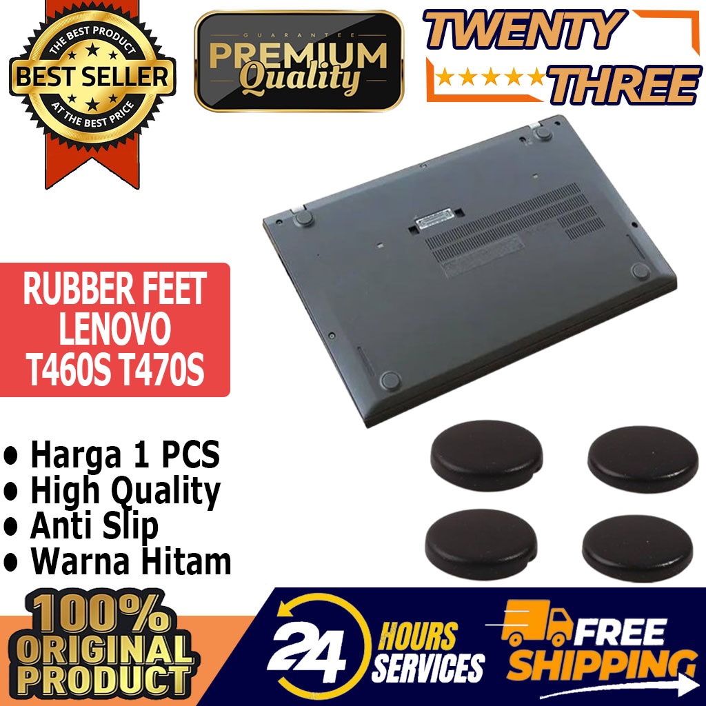 Karet Alas Kaki Rubber Bawah Laptop Lenovo Thinkpad T460s T470s Feet Pad Bottom Case