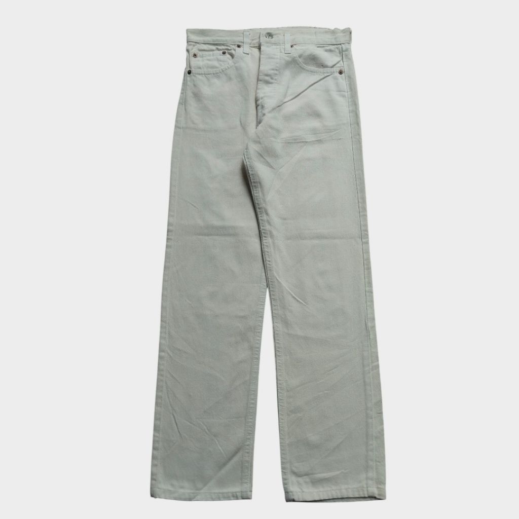 1990's Lvc 501 white jeans