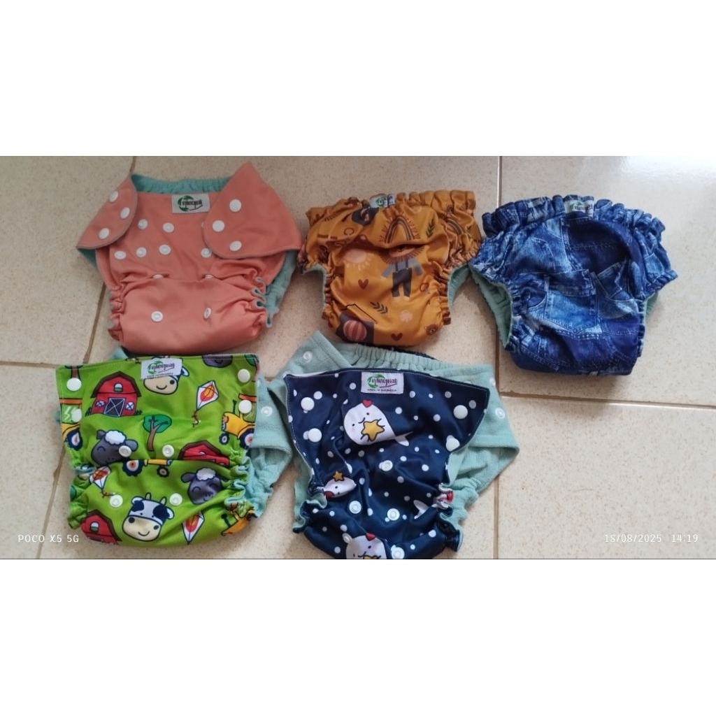 Clodi Popok Celana Anak Clodi Ningrat NadNad Ecobum