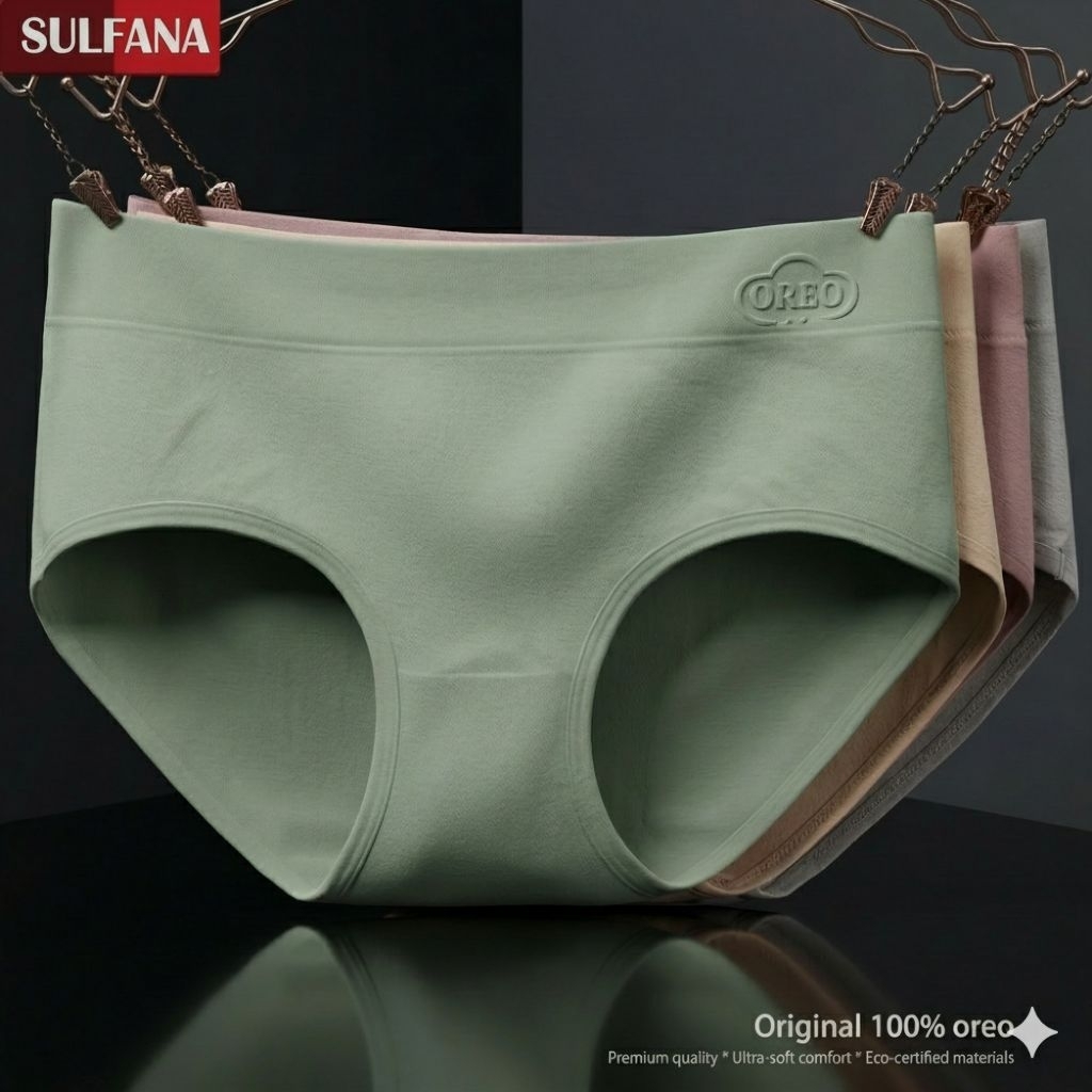 Celana Dalam Wanita Katun Menyerap Keringat CD Seamless Tanpa Jejak  Bekas Nyaman Dipakai Bahan Halu