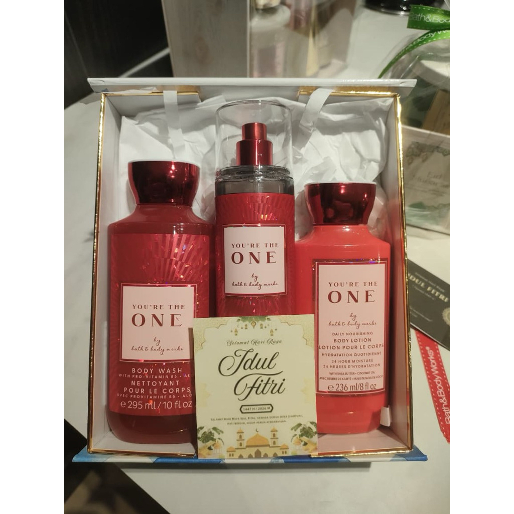 Paket Hadiah/Seserahan/Hampers Bath & Body Works Set 3 You are the One