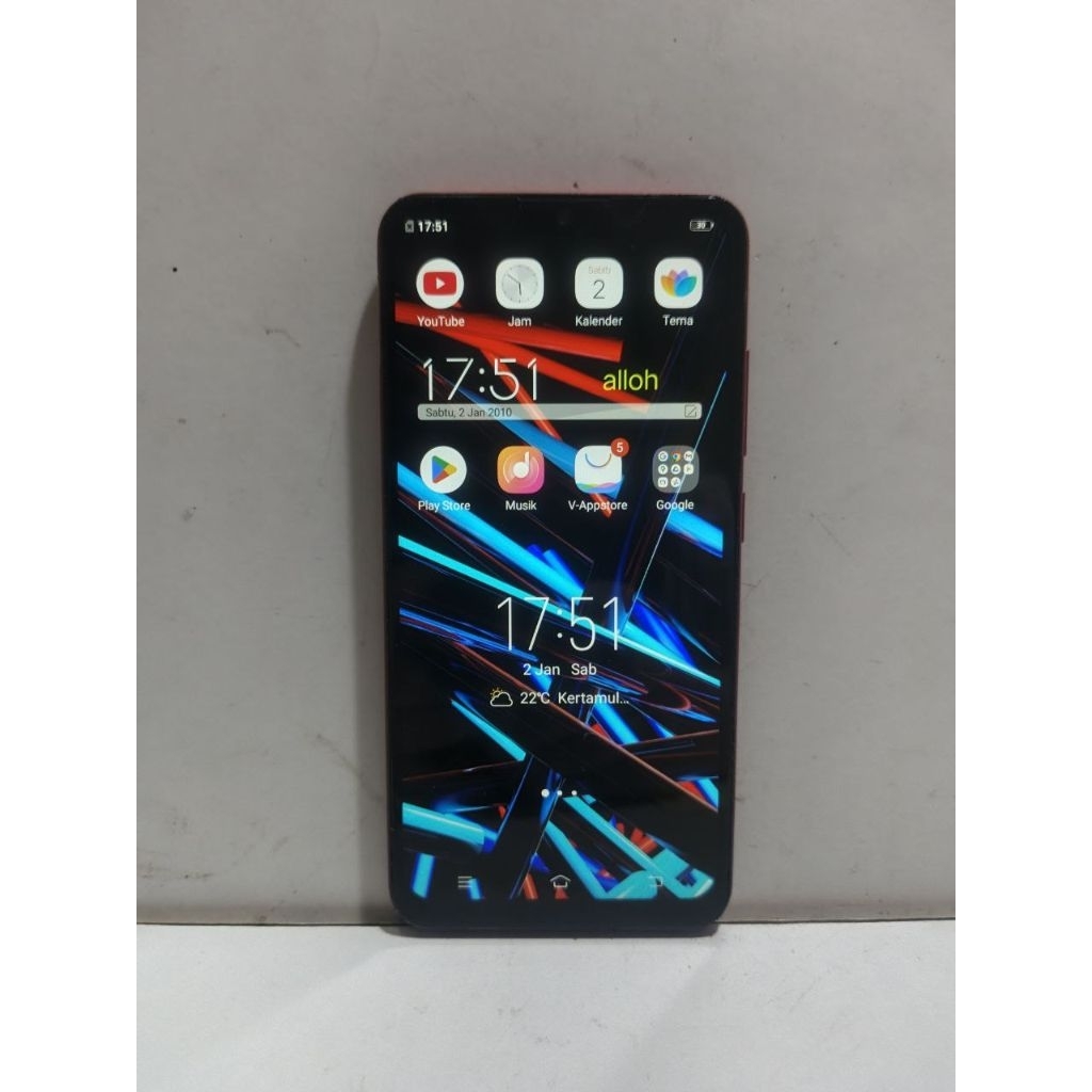 VIVO Y91C (VIVO 1820) jaringan 4G HP SECOND ANDROID NORMAL MURAH SIAP PAKAI WARNA MERAH