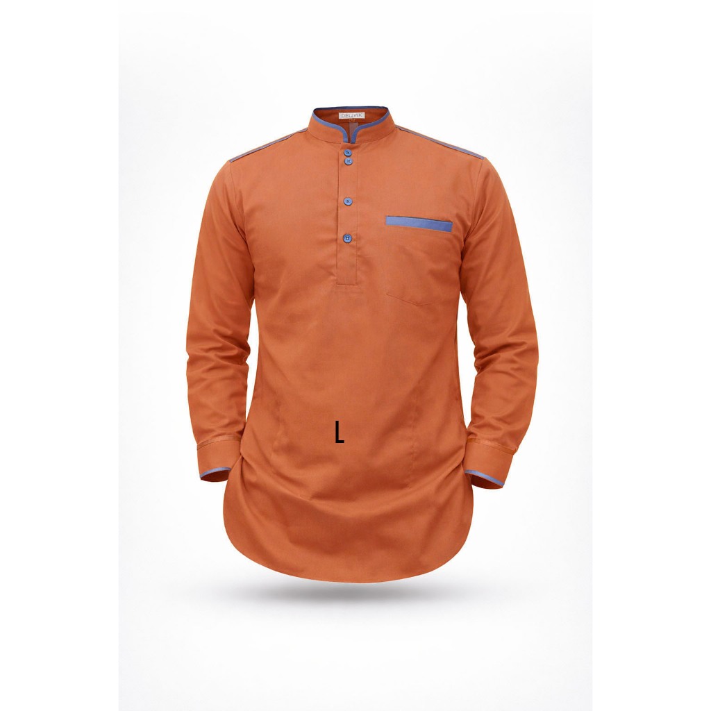 Packaging Baju Koko Pria Premium Dellvik Moslem – Paket 5 PCS