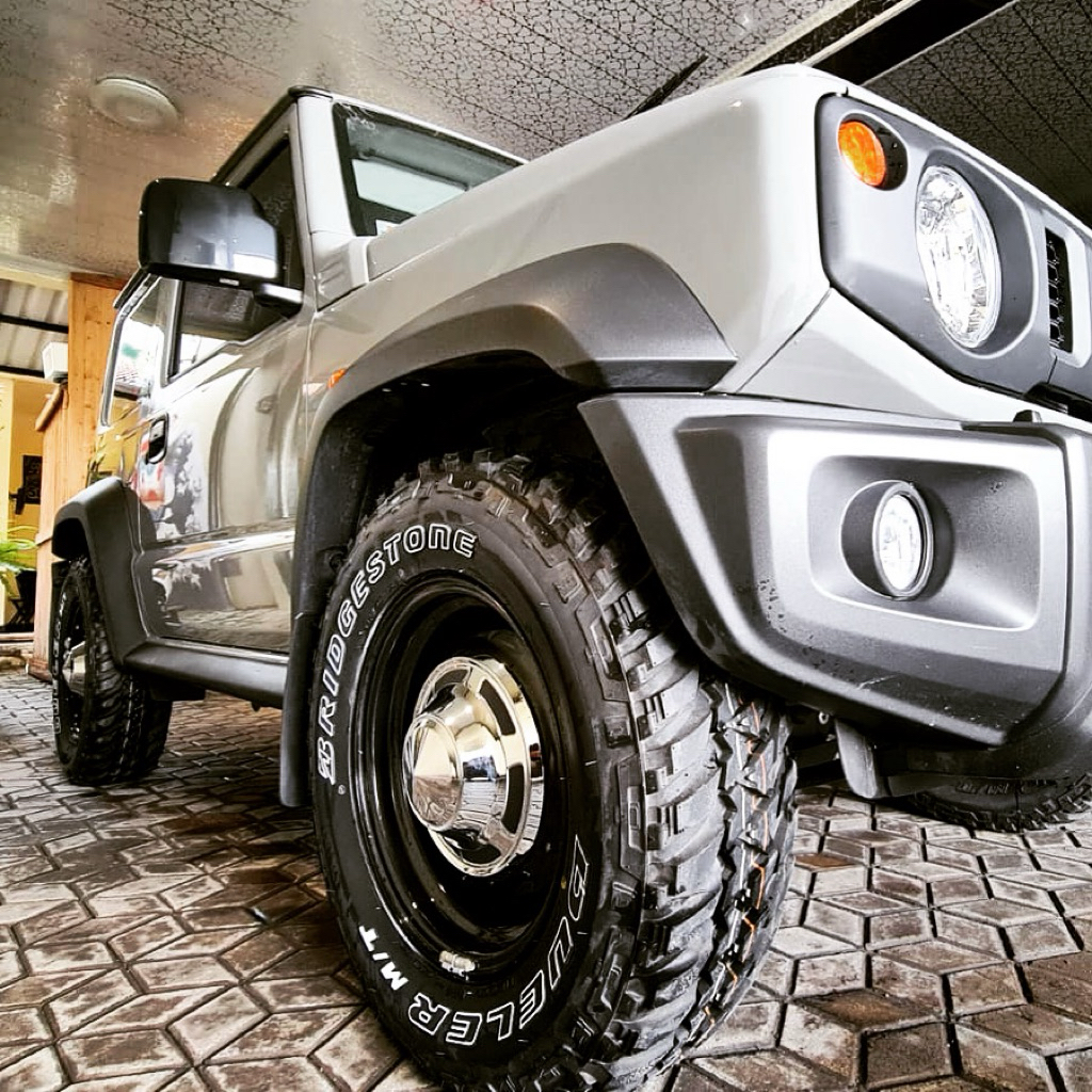 Velg jimny jb74 R15 komplit wheeldop oem