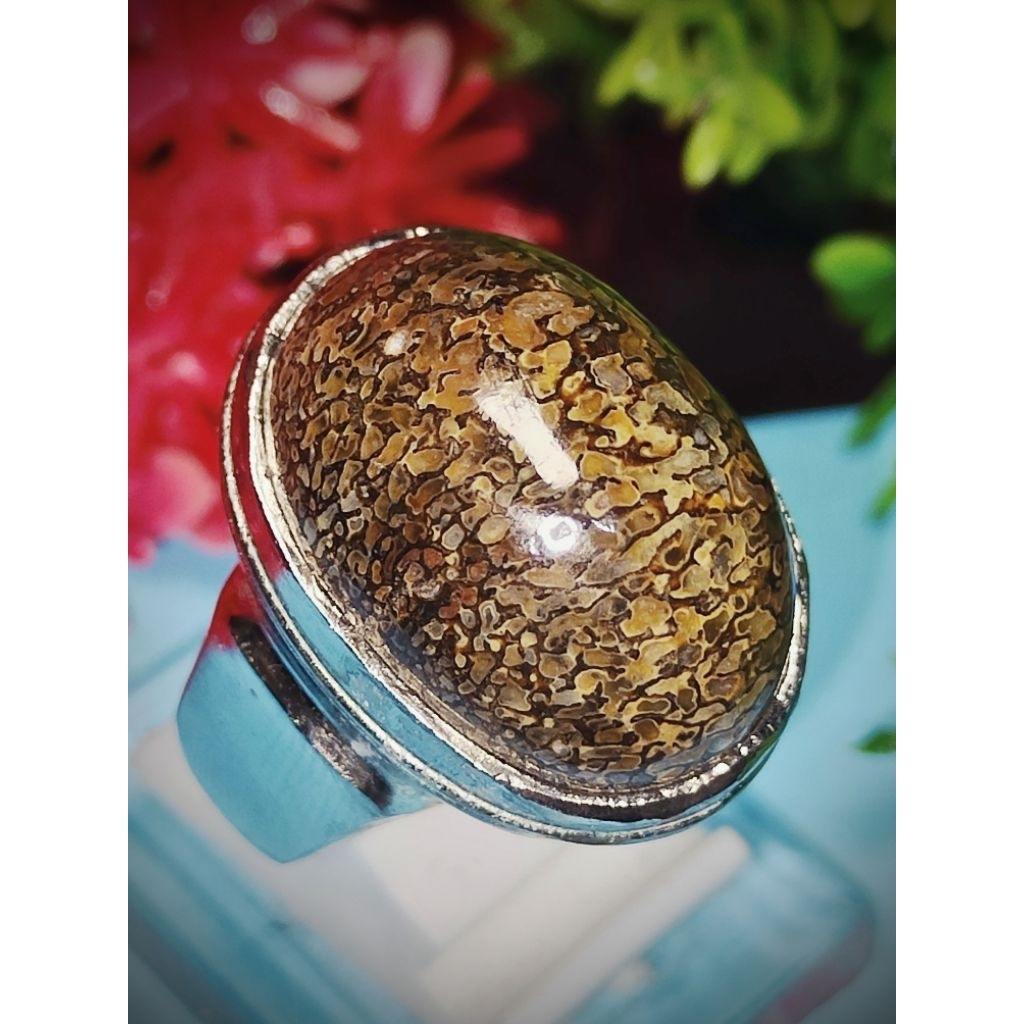 cincin batu akik anti wisa asli cirebon