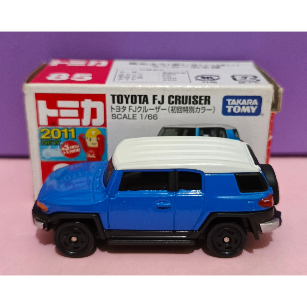 Diecast Takara Tomy Tomica 85 Toyota FJ Cruiser (Blue) (1)