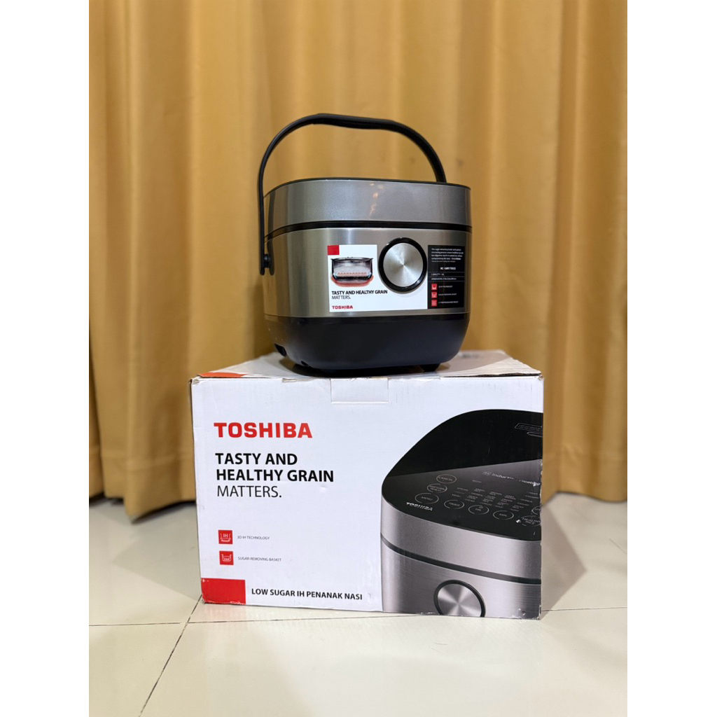 Magic com Toshiba Low Sugar penanak nasi - preloved