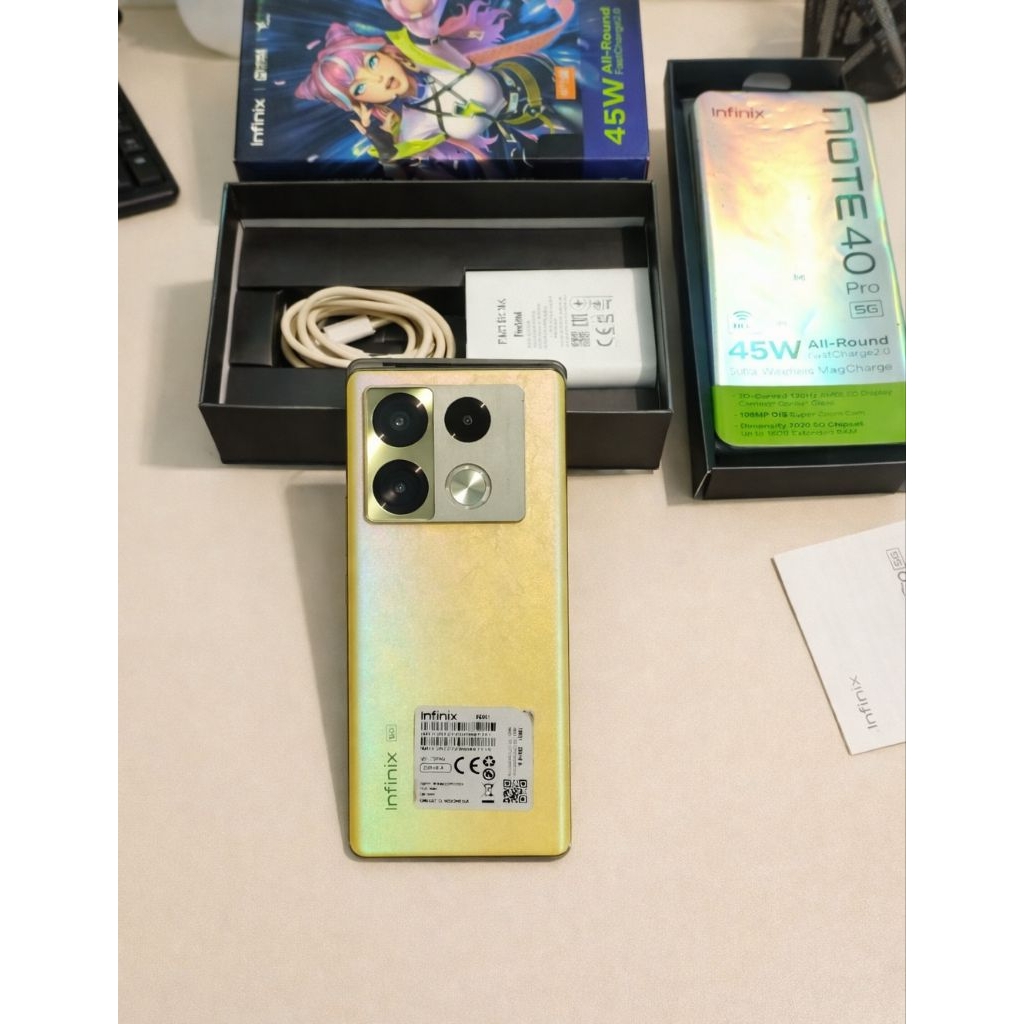 Infinix Note 40 pro 5G ram 8/256gb no minus