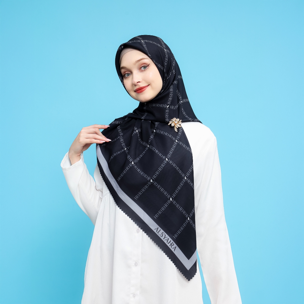 Alsyahra Exclusive Hijab Square HR Luxe Voile Premium