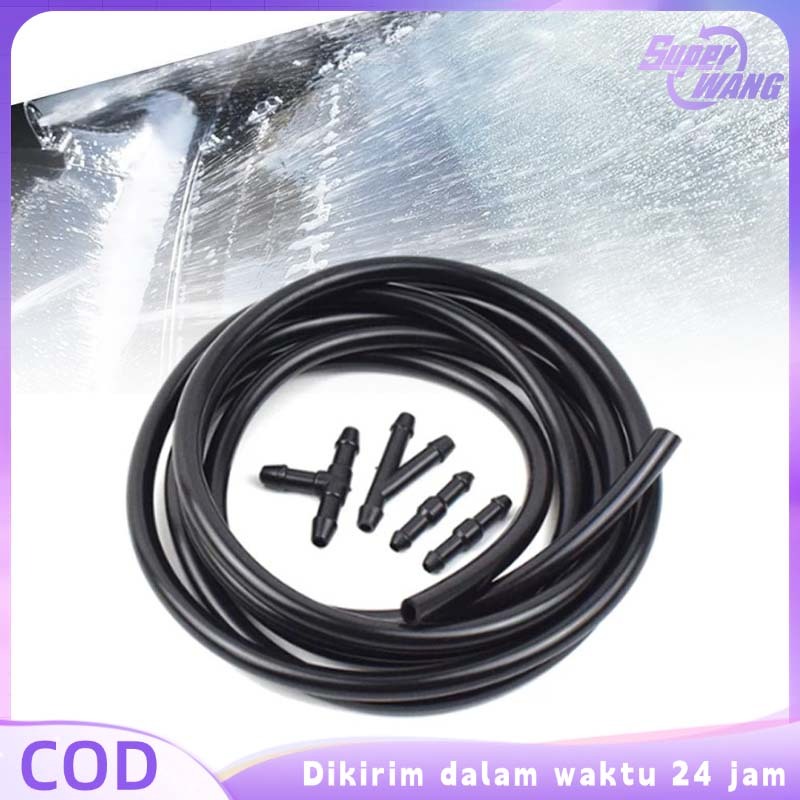 200cm Selang Air Wiper Mobil Universal Selang Nozzle Wiper Mobil Dengan Sambungan Selang Wiper