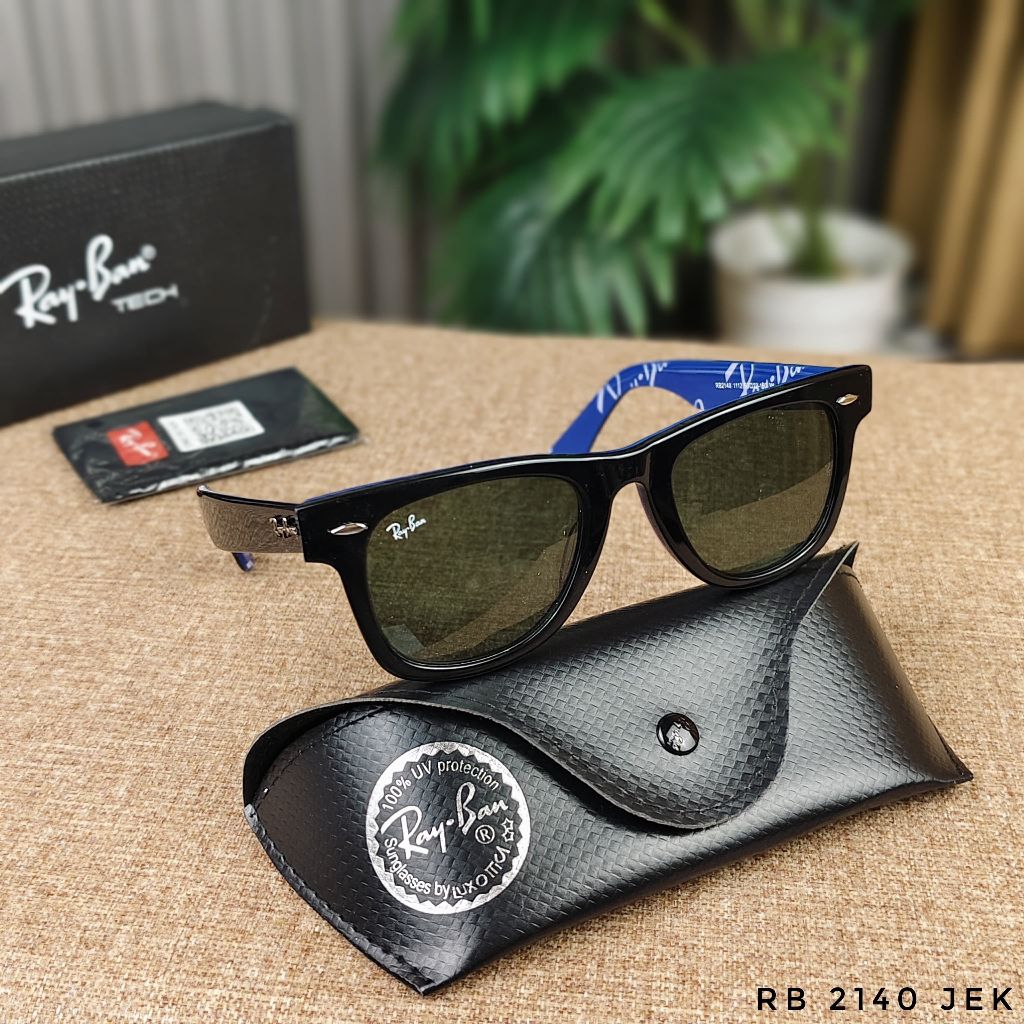 KACAMATA WAYFARER MIRING LENSA KACA ANTI SILAU KUALITAS SUPER