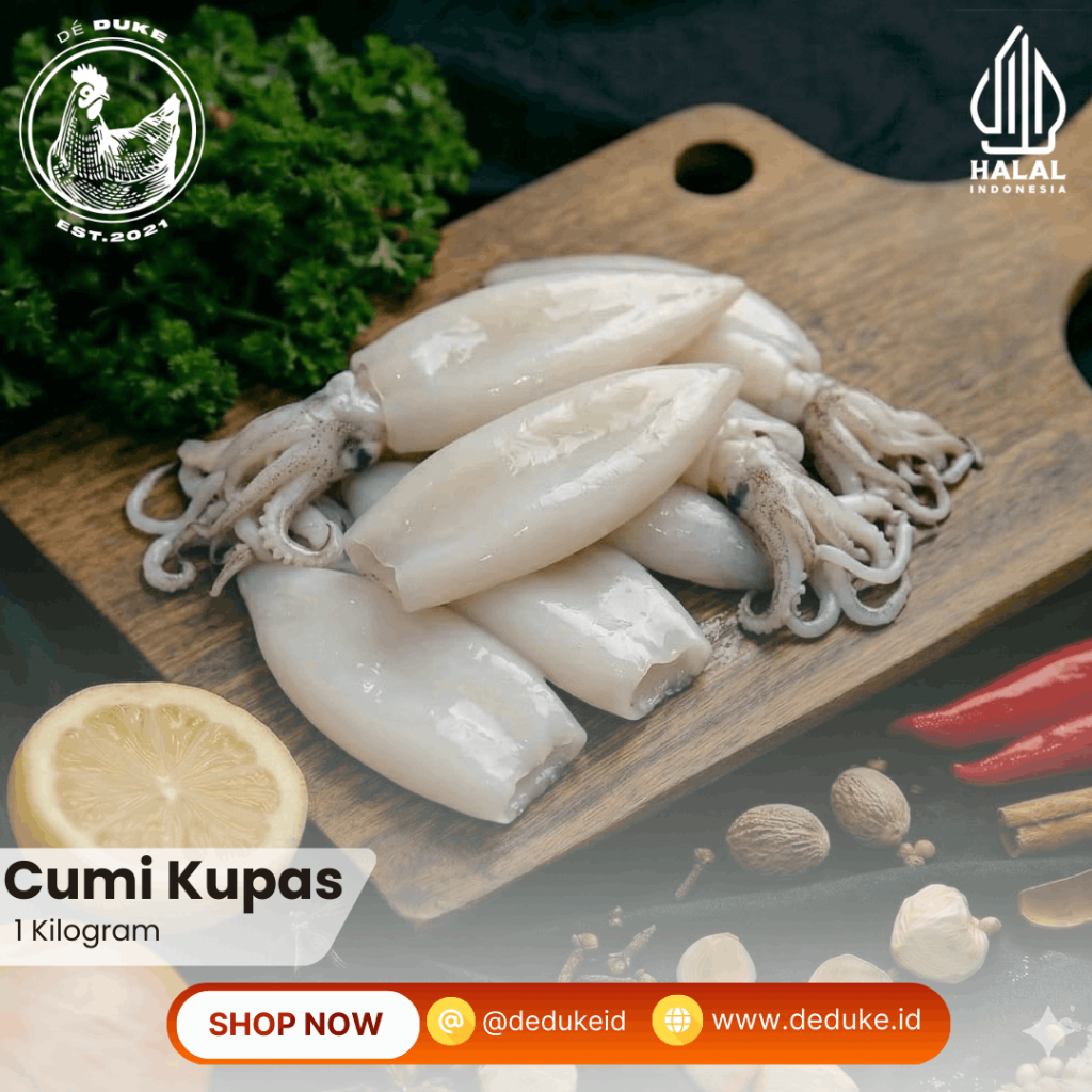 Cumi Ring/Tube 1kg - Frozen