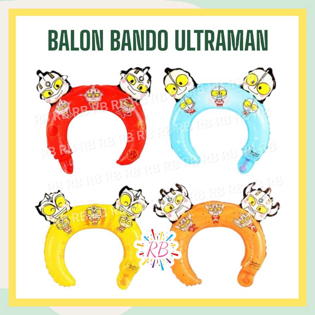 Balon Bando ULTRAMAN / Balon Ultraman Super Hero