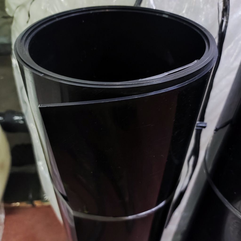 plat hdpe / pe nylon warna hitam lembaran tebal 2mm / 3mm / 4mm / 5mm / 6mm / 8mm / 10mm
