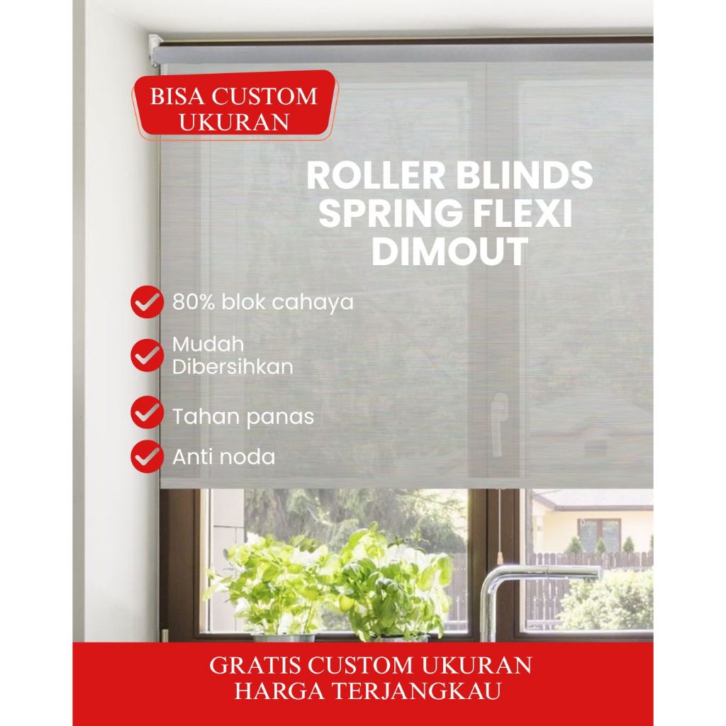 WOODEN BLINDS - SHARP POINT - TIRAI KAYU / KREI KAYU /HORIZONTAL BLINDS