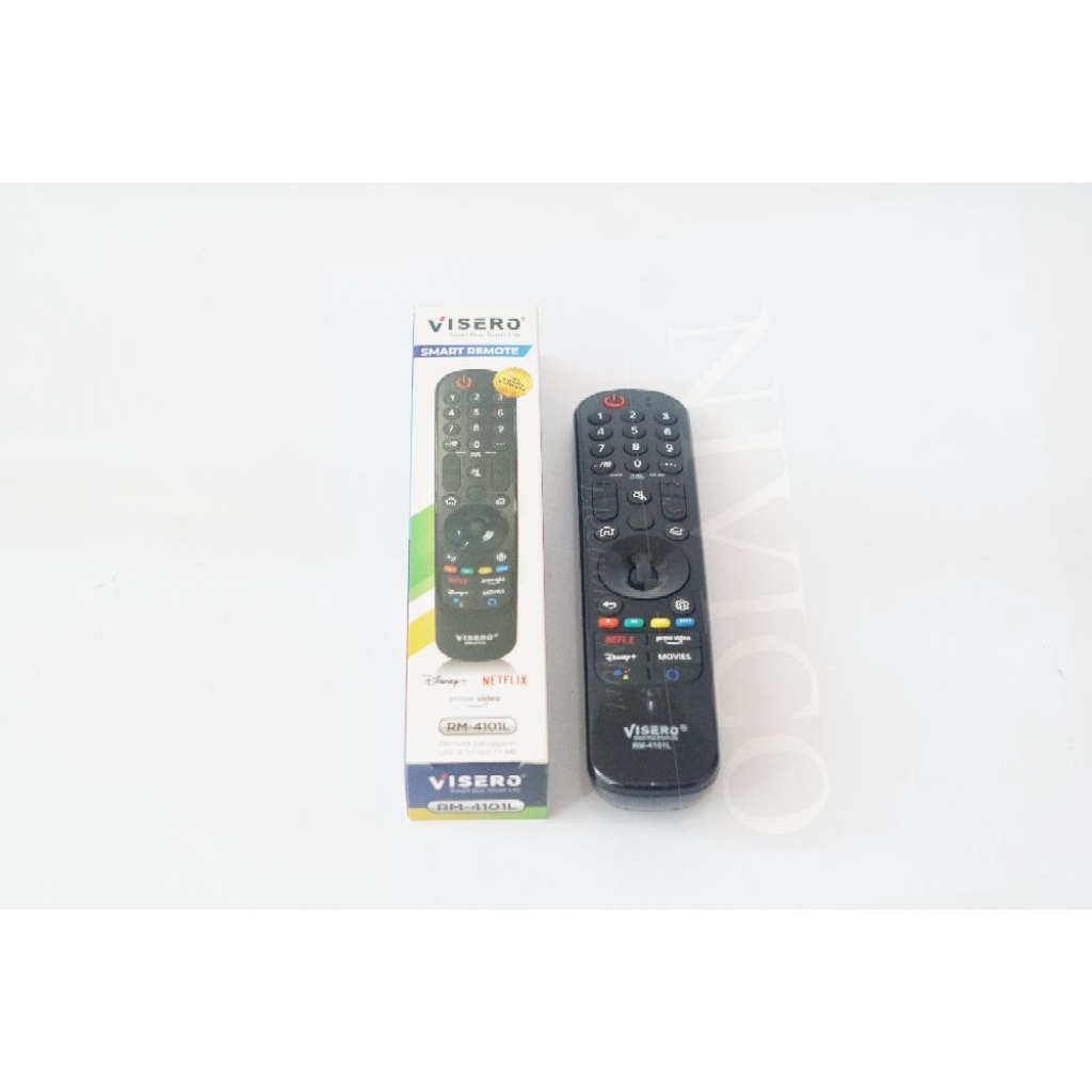 Visero Remote Control LG RM-410L Smart Remote dengan Fitur Netflix dan Movies untuk pengganti remot TV LG