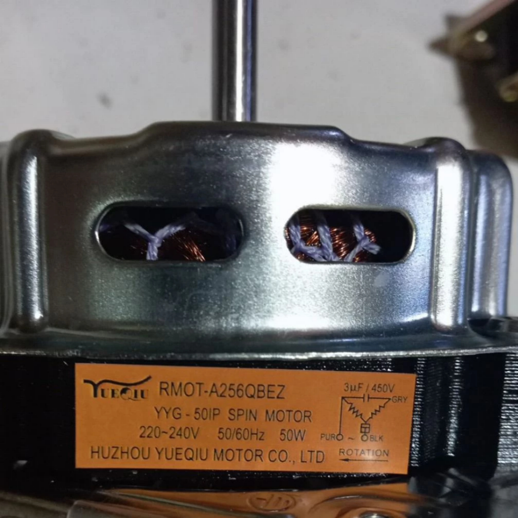 Original Dinamo Pengering Mesin Cuci SHARP 2 Tabung RMOT-A256QBEZ Dinamo Spin Mesin Cuci SHARP RMOT-