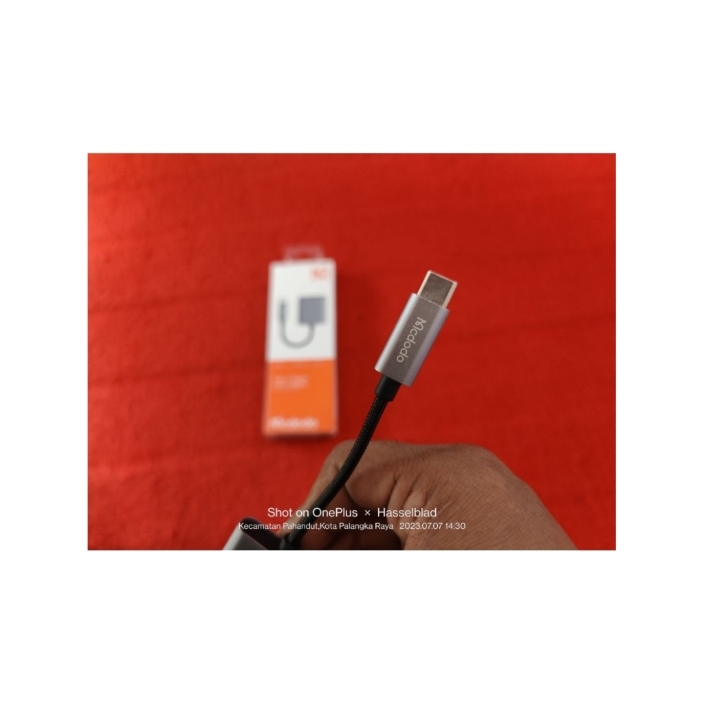 Mcdodo Audio Adapter Type C + Jack 3.5MM + Charging Type C