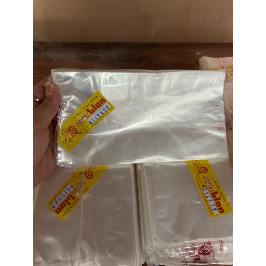 Plastik PP Super Lion uk. 12x22