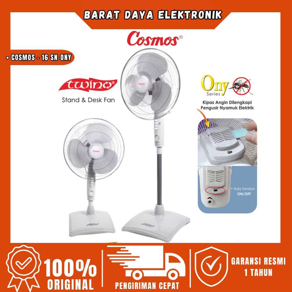 Kipas Angin Cosmos 16 SN ONY Kipas 2 fungsi