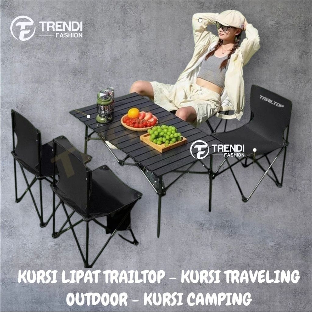 Kursi Lipat TrailTop Outdoor Kursi Lipat Camping