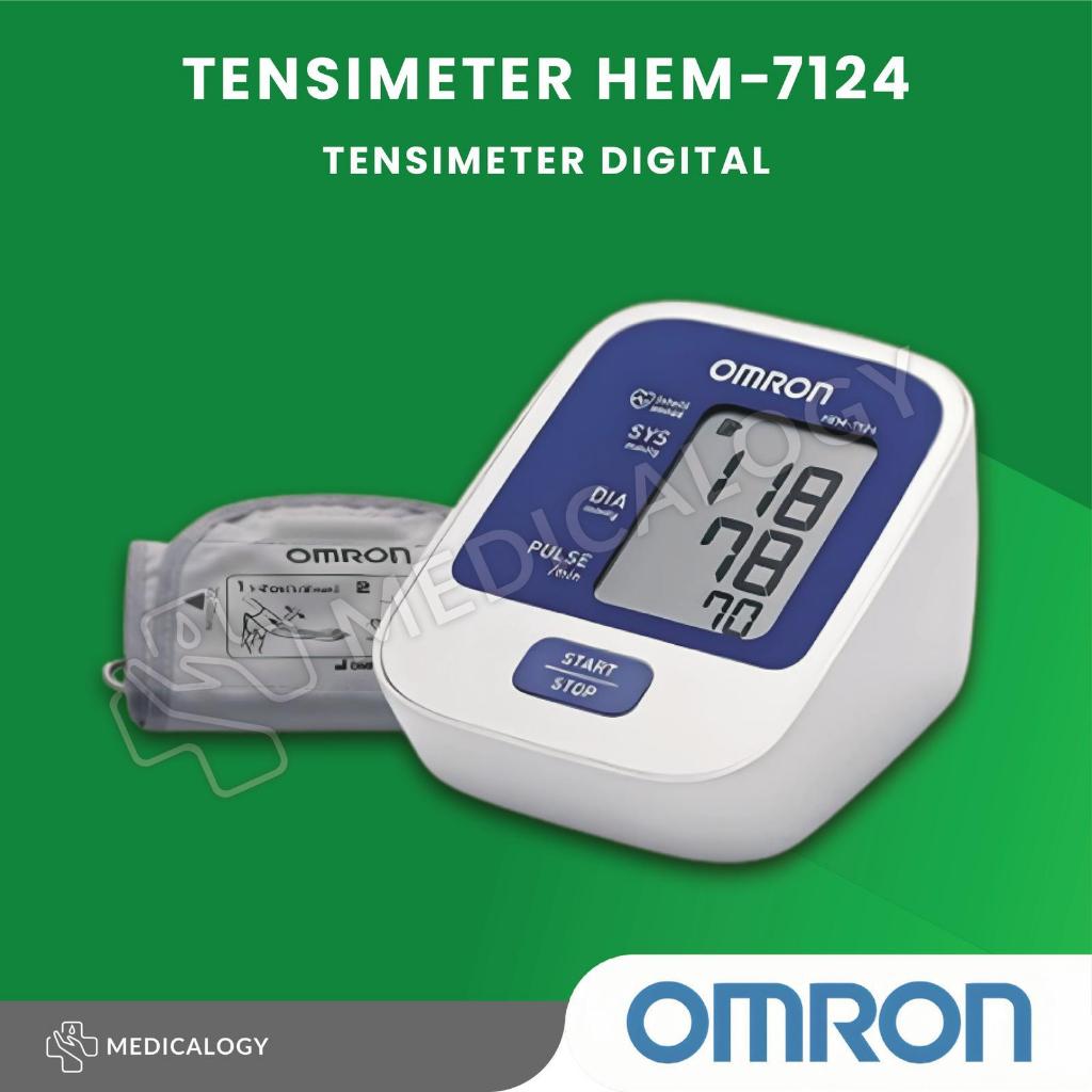 OMRON Blood Pressure Monitor HEM-7124 Tensimeter Digital