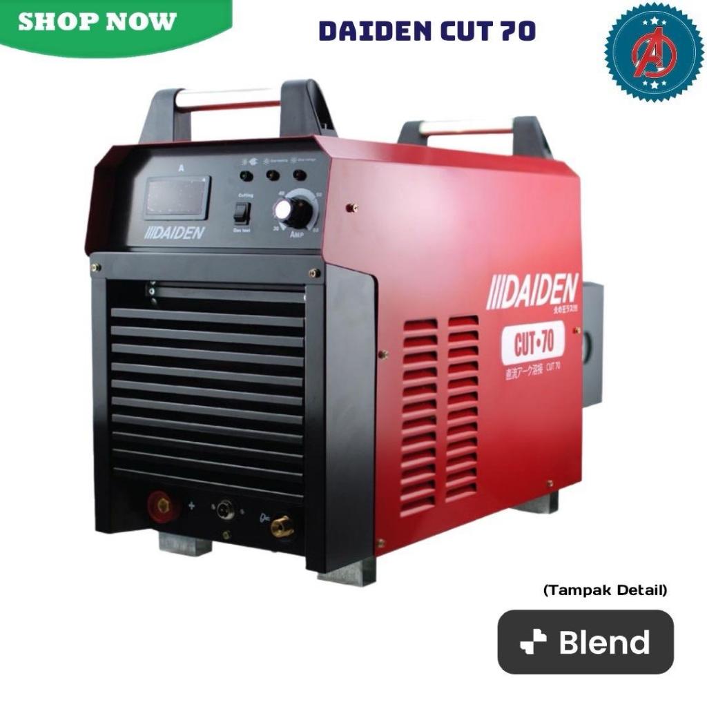 Mesin Las CUT 70 With Compressor DAIDEN 3Phase 380V / Mesin Las Listrik Potong Inverter Cutting Plas