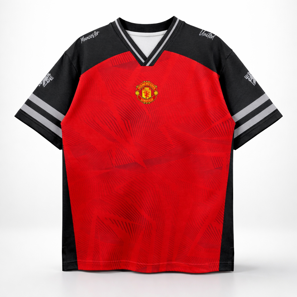 Jersey Vintage OVERSIZE MU / jersey FANTASY MU RED jersey OVERSIZE MU - Helios Supply