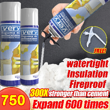polyurethane foam pu foam aqua spray foam anti bocor sealant spray waterproof