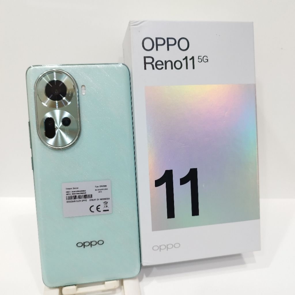 Oppo Reno 11 5G 8/256 Hanphone second Fullset batangan original bergaransi